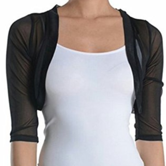 fashion secrets Jackets & Blazers - Sheer one size Bolaro